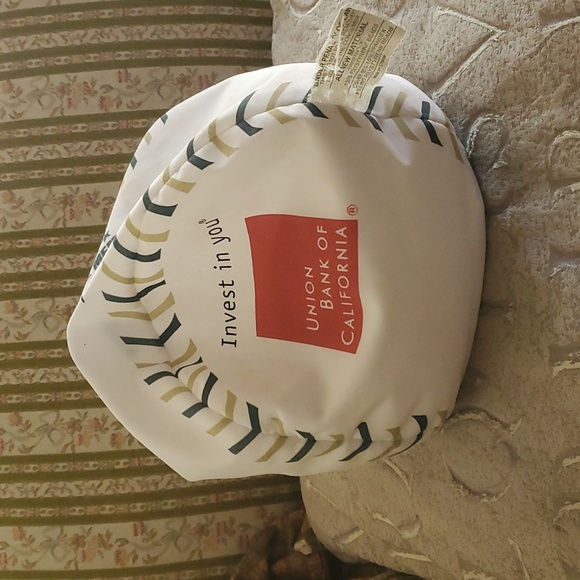 San Diego Padres Mini Baseball Beanbag Accent Pillow - Picture 3 of 4